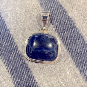 SILPADA Sterling Silver and Sodalite Pendant